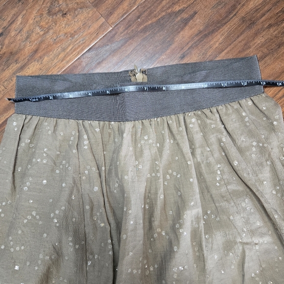 J. Crew Cotton Silk Blend Raindrop Bubble Mini Skirt Size 0 - Picture 7 of 12